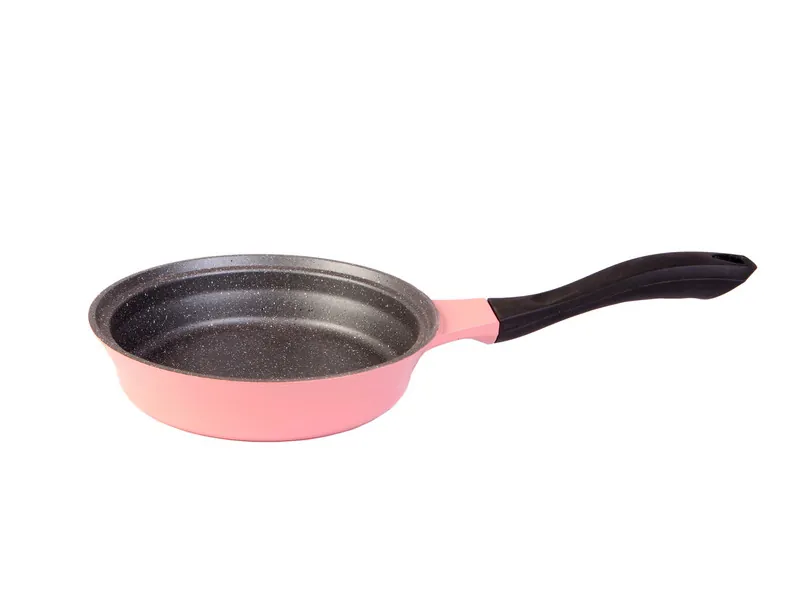 تابه تکدسته تکنو مدل آناهیتا سایز ۲۰ anahita-single-handle-pan-pink